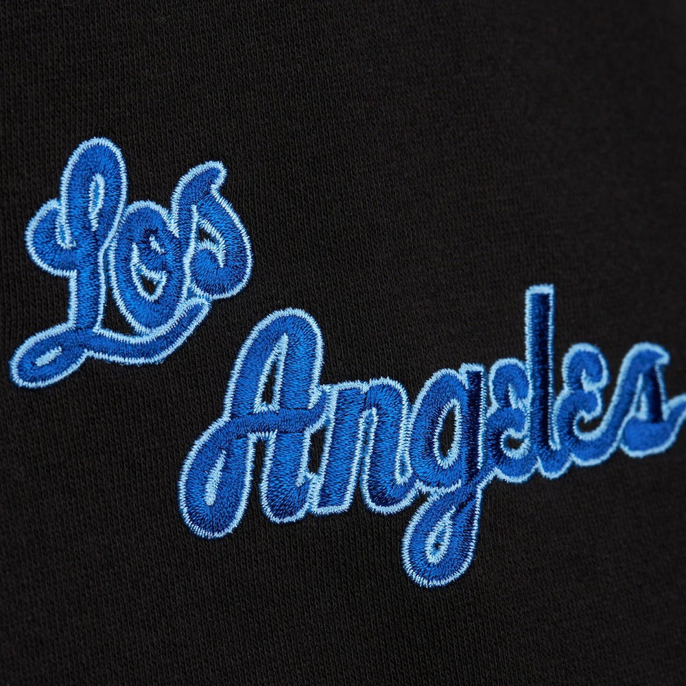 Mitchell & Ness Los Angeles Lakers Hardwood Classics Blackout Collection Pullover Hoodie