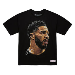 Mitchell & Ness Jayson Tatum NBA Unisex Real Big Face Player T-Shirt