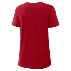 Women's 2025 Rivalries Collection Slub Dri-FIT T-Shirt - San Francisco 49ers T-shirts