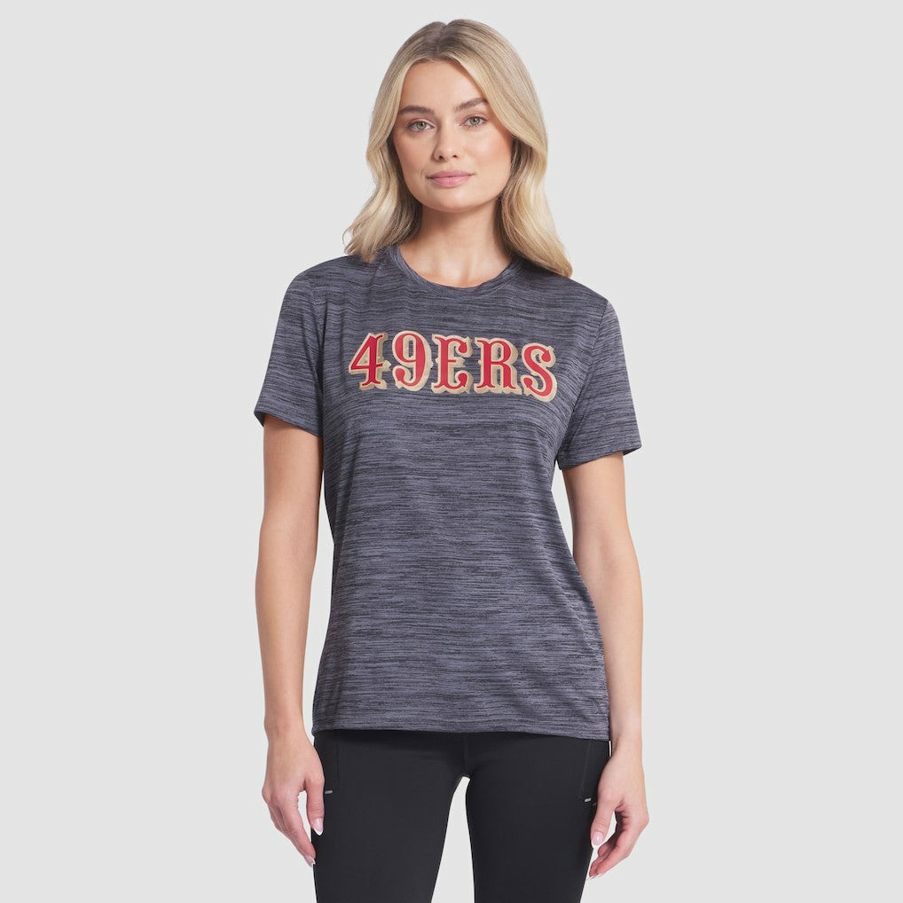 Women's 2025 Rivalries Collection Sideline Velocity Dri-FIT T-Shirt - San Francisco 49ers T-shirts