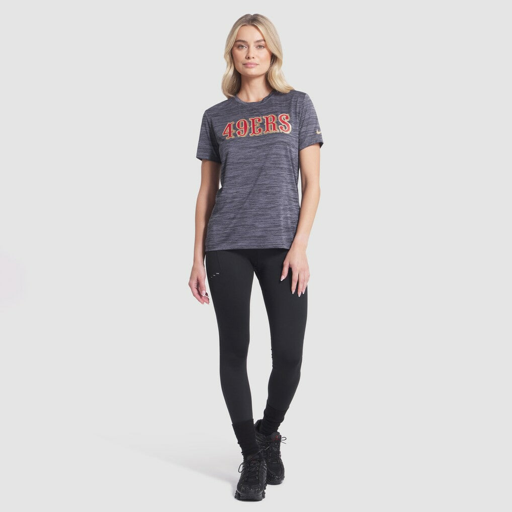 Women's 2025 Rivalries Collection Sideline Velocity Dri-FIT T-Shirt - San Francisco 49ers T-shirts