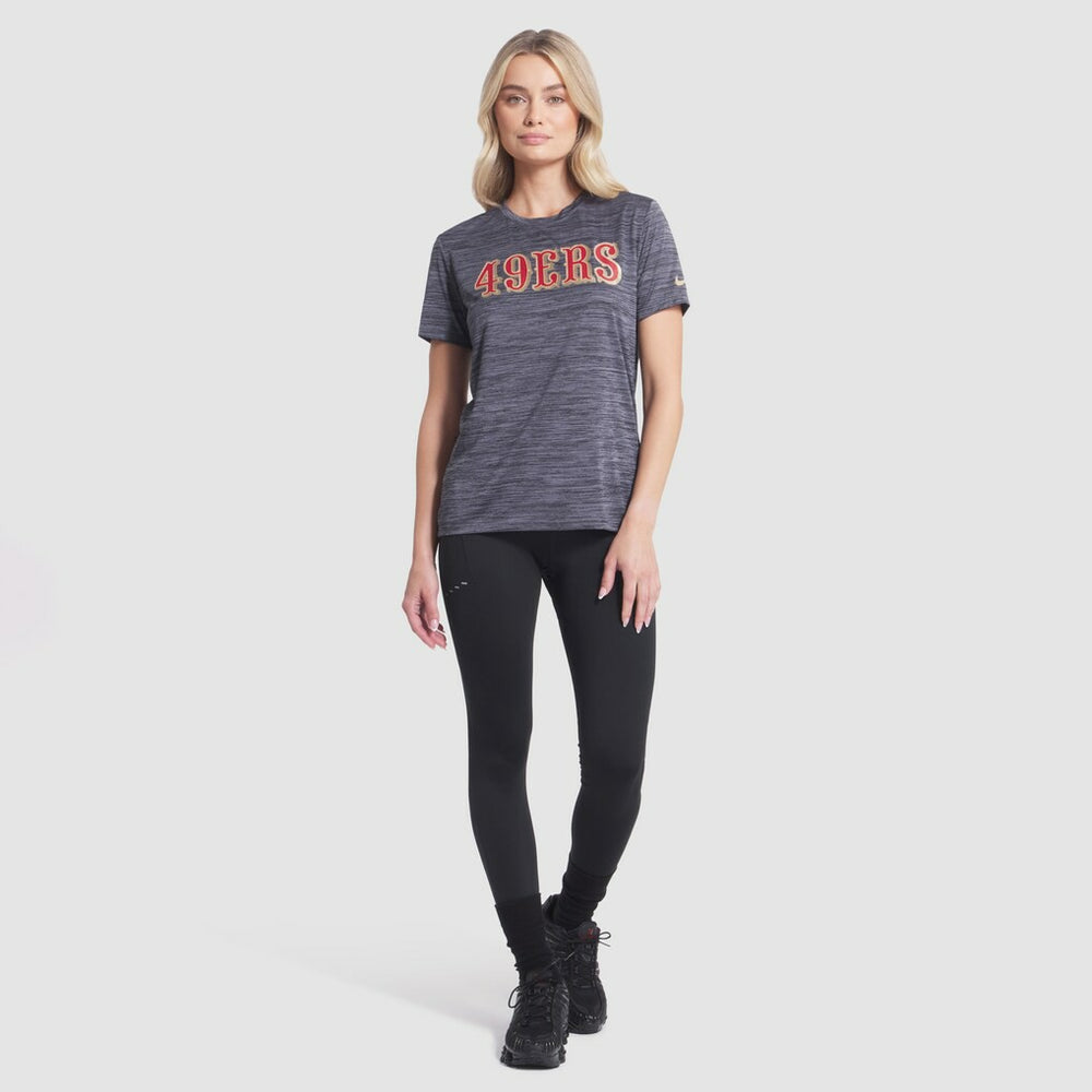 Women's 2025 Rivalries Collection Sideline Velocity Dri-FIT T-Shirt - San Francisco 49ers T-shirts
