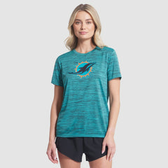 Women's 2025 Rivalries Collection Sideline Velocity Dri-FIT T-Shirt - Miami Dolphins T-shirts