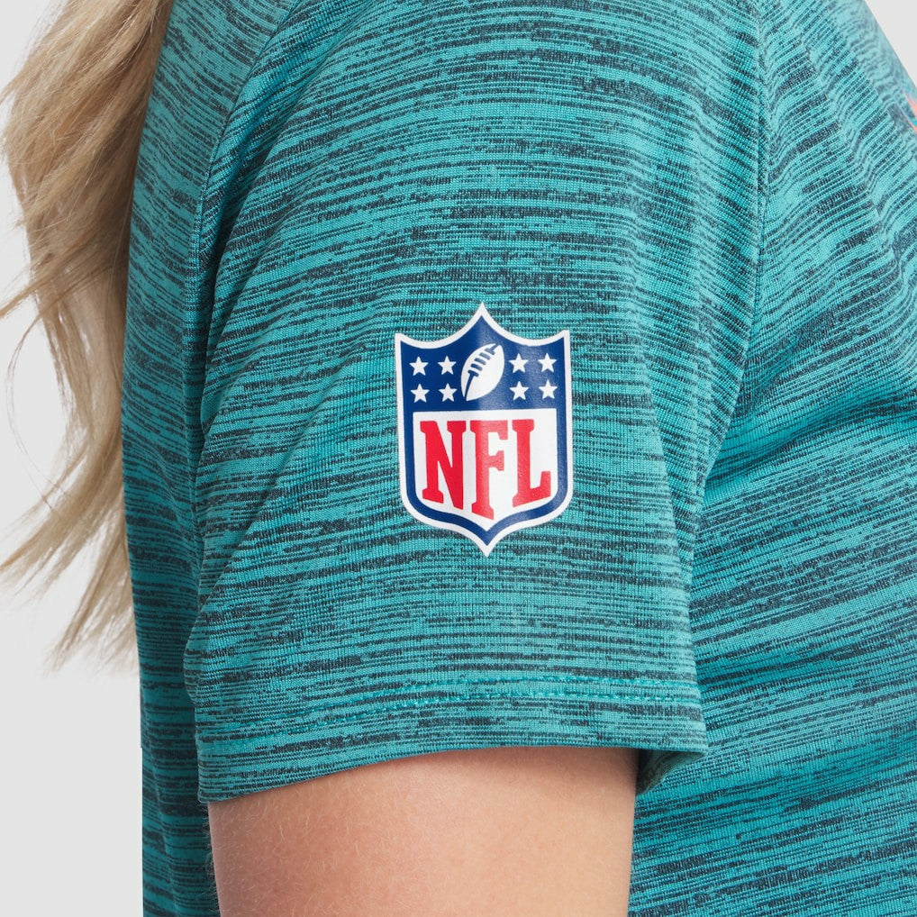 Women's 2025 Rivalries Collection Sideline Velocity Dri-FIT T-Shirt - Miami Dolphins T-shirts