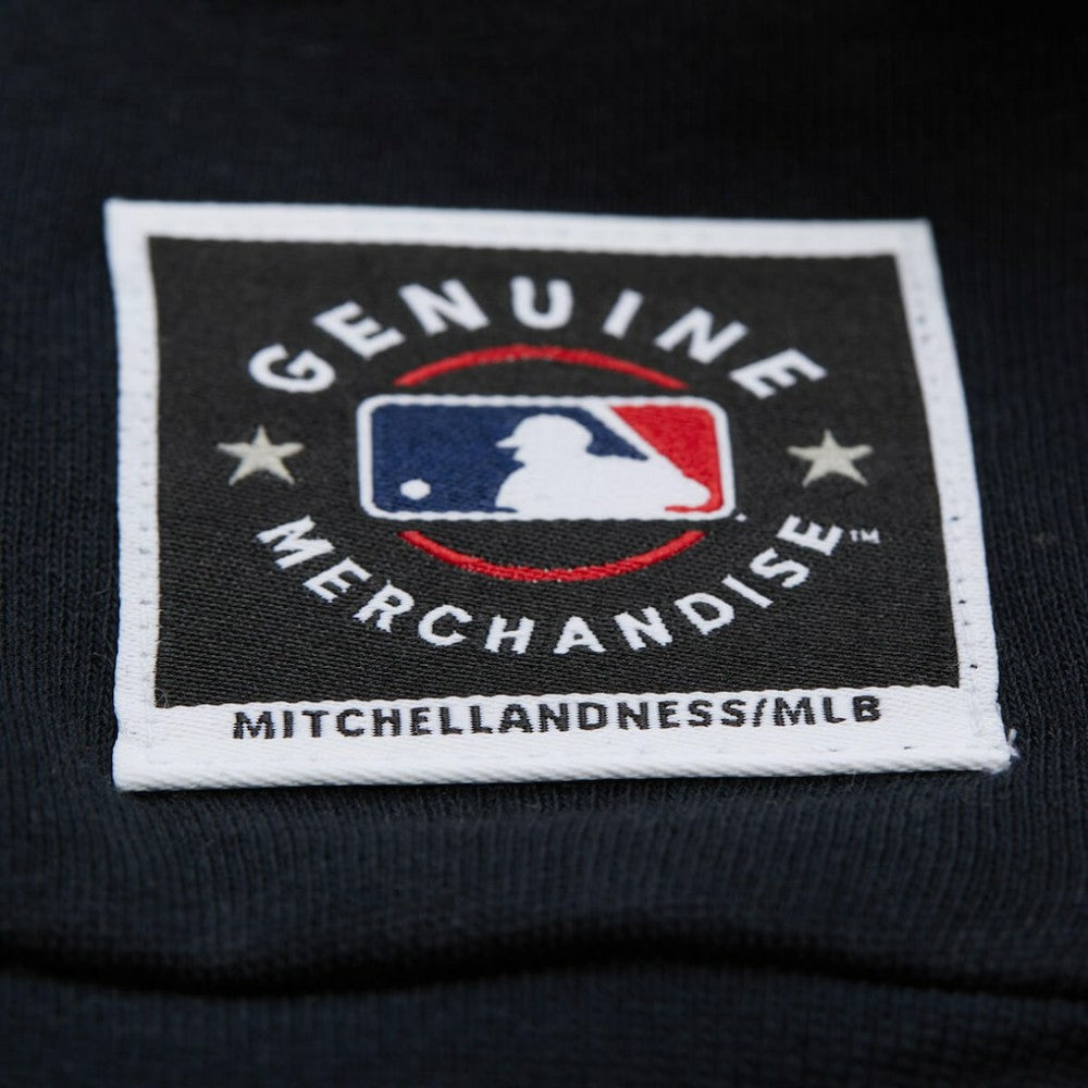 Gray/Black Milwaukee Brewers Mitchell & Ness Women's Cooperstown Collection Blocked Fleece Pullover Sweatshirt- Gray/Black