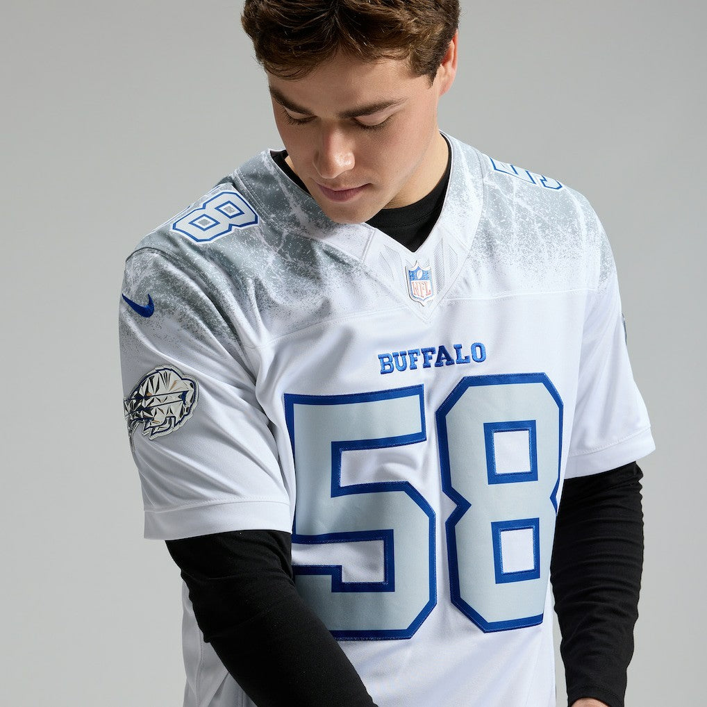 Matt Milano  2025 Rivalries Collection Limited Jersey - Buffalo Bills Jerseys