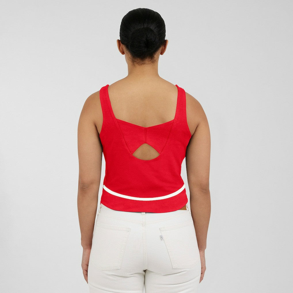 WEAR by Erin Andrews Women's Square Neck Tank Top - Kansas City Chiefs Tops