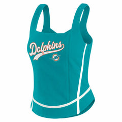WEAR by Erin Andrews Women's Square Neck Tank Top - Miami Dolphins Tops