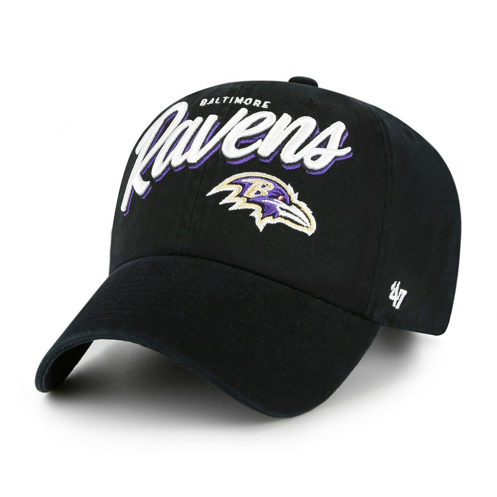 '47 Women's Ariana Clean Up Adjustable Hat - Baltimore Ravens Hats