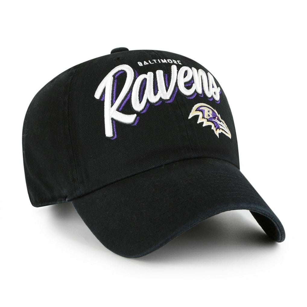 '47 Women's Ariana Clean Up Adjustable Hat - Baltimore Ravens Hats