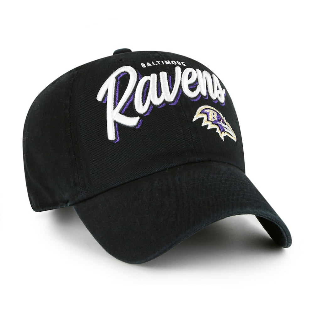 '47 Women's Ariana Clean Up Adjustable Hat - Baltimore Ravens Hats