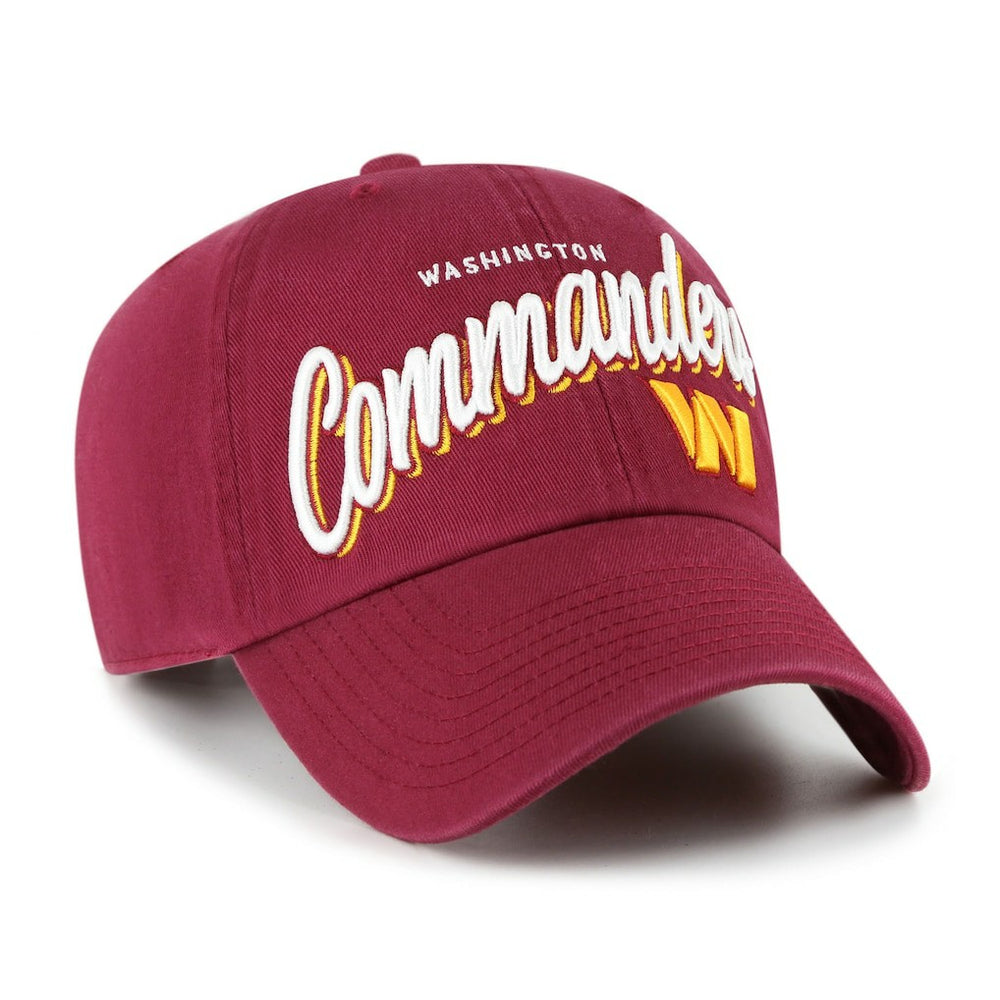 '47 Women's Ariana Clean Up Adjustable Hat - Washington Commanders Hats