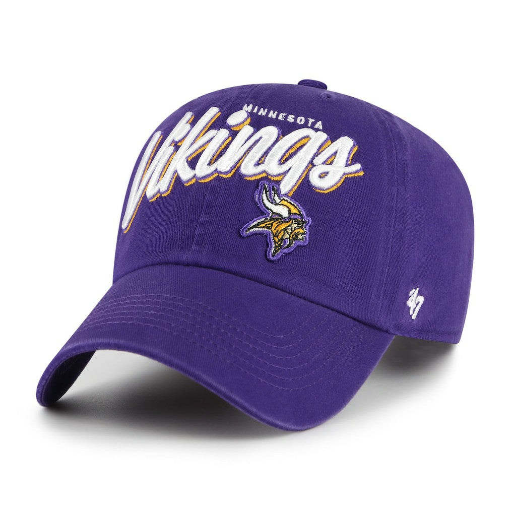 '47 Women's Ariana Clean Up Adjustable Hat - Minnesota Vikings Hats
