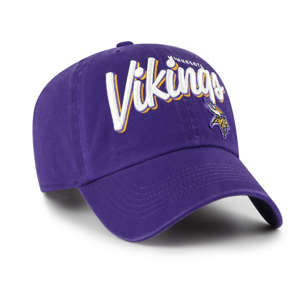 '47 Women's Ariana Clean Up Adjustable Hat - Minnesota Vikings Hats
