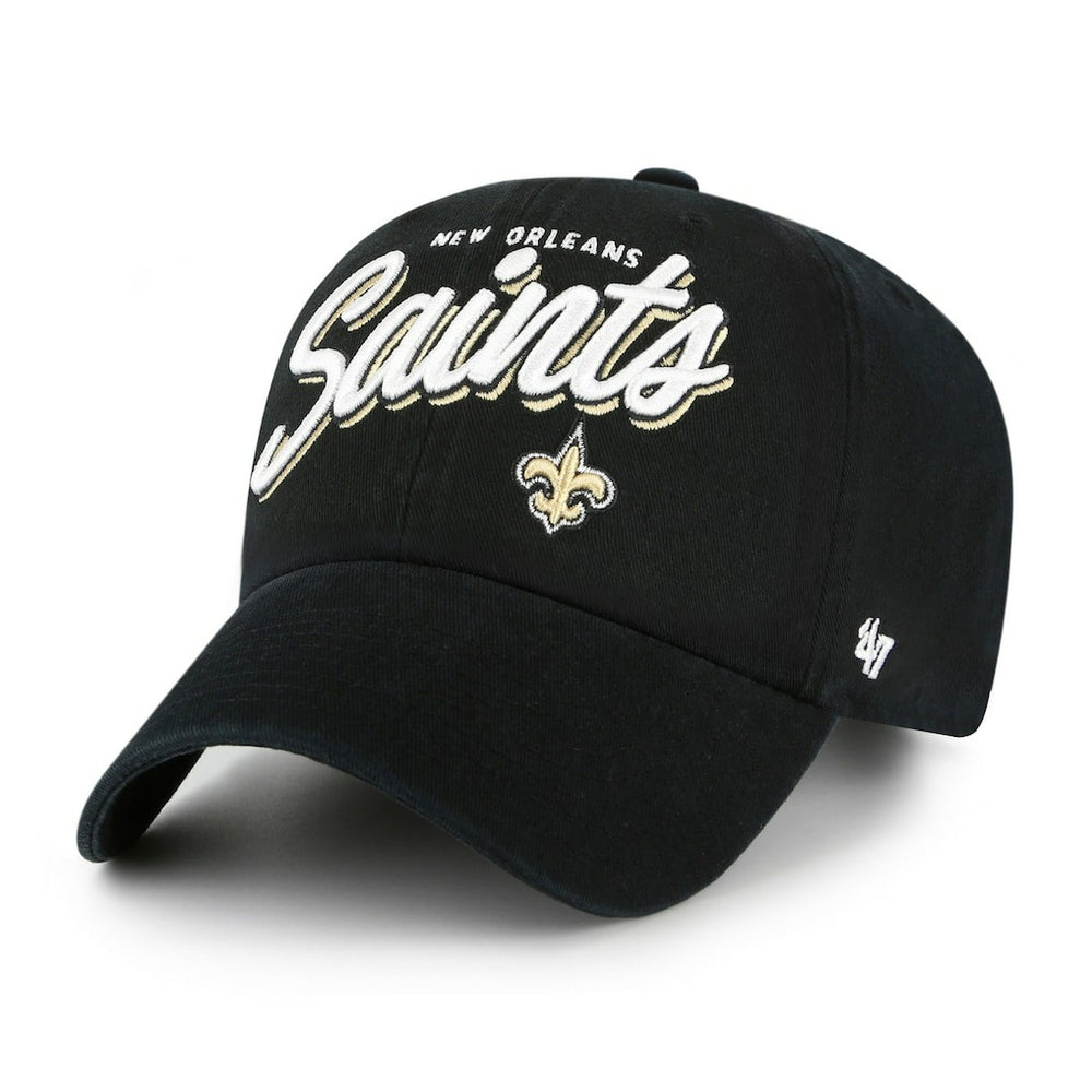 '47 Women's Ariana Clean Up Adjustable Hat - New Orleans Saints Hats