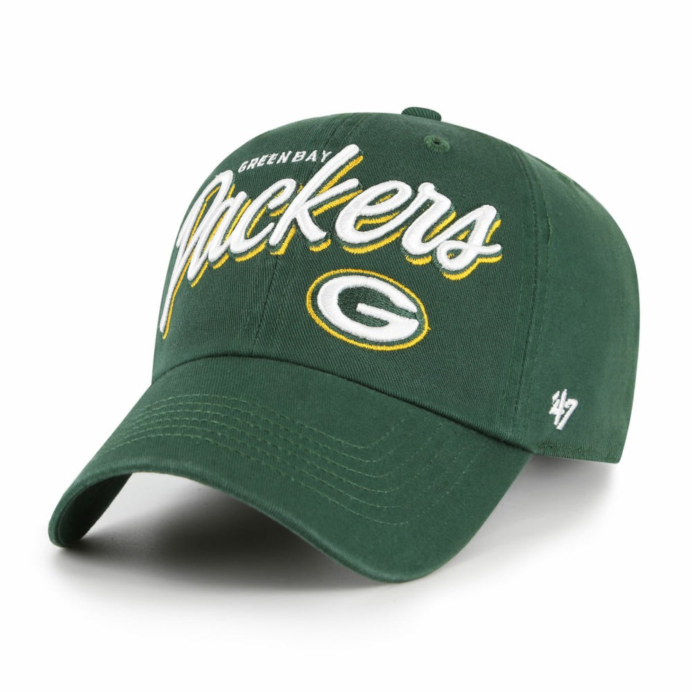 '47 Women's Ariana Clean Up Adjustable Hat - Green Bay Packers Hats