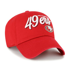 '47 Women's Ariana Clean Up Adjustable Hat - San Francisco 49ers Hats