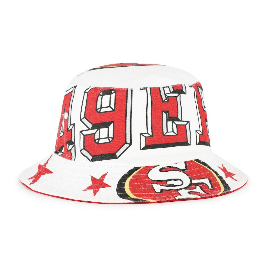 '47 Women's Energize Bucket Hat - San Francisco 49ers Hats
