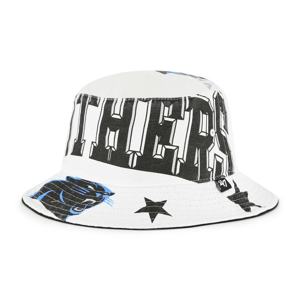 '47 Women's Energize Bucket Hat - Carolina Panthers Hats