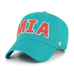 '47 Women's Zoey Clean Up Adjustable Hat - Miami Dolphins Hats