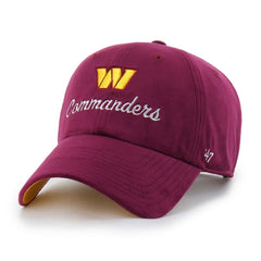 '47 Women's Spirited Clean Up Adjustable Hat - Washington Commanders Hats