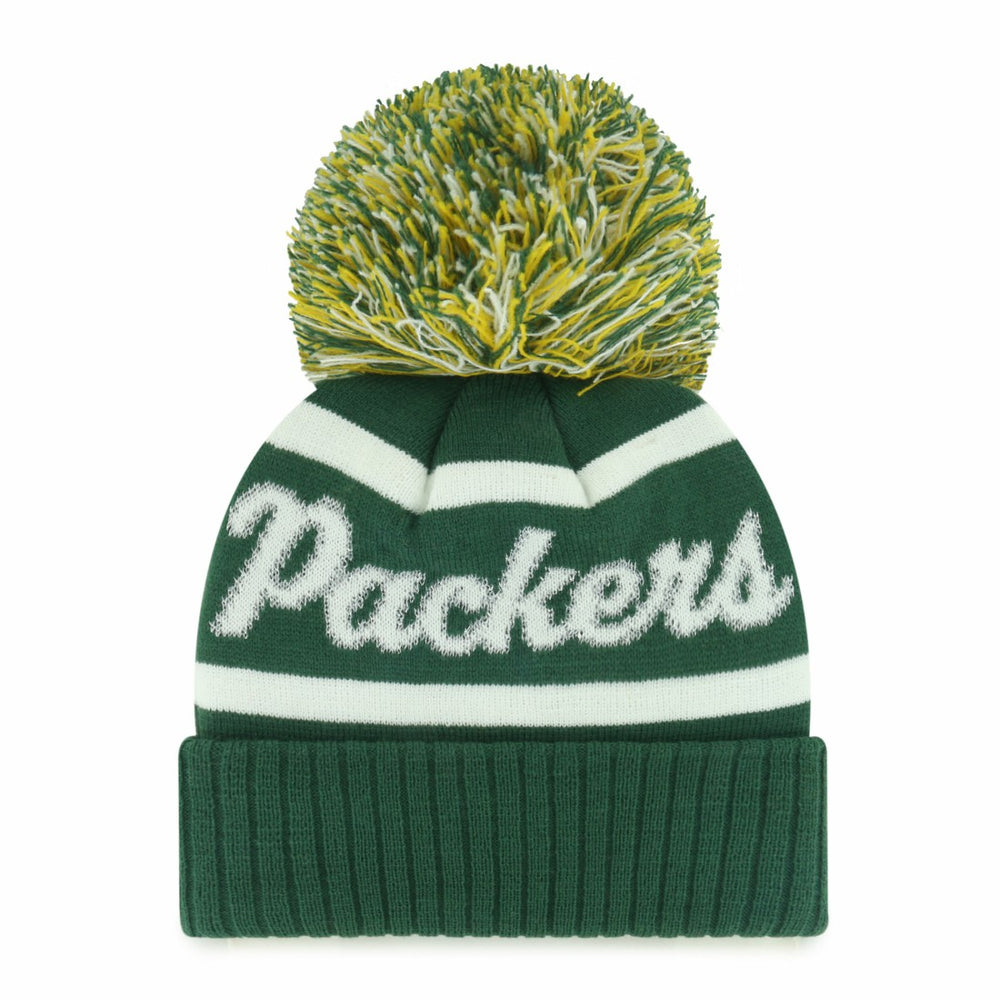 '47 Women's Spirited Cuffed Knit Hat with Pom - Green Bay Packers Hats