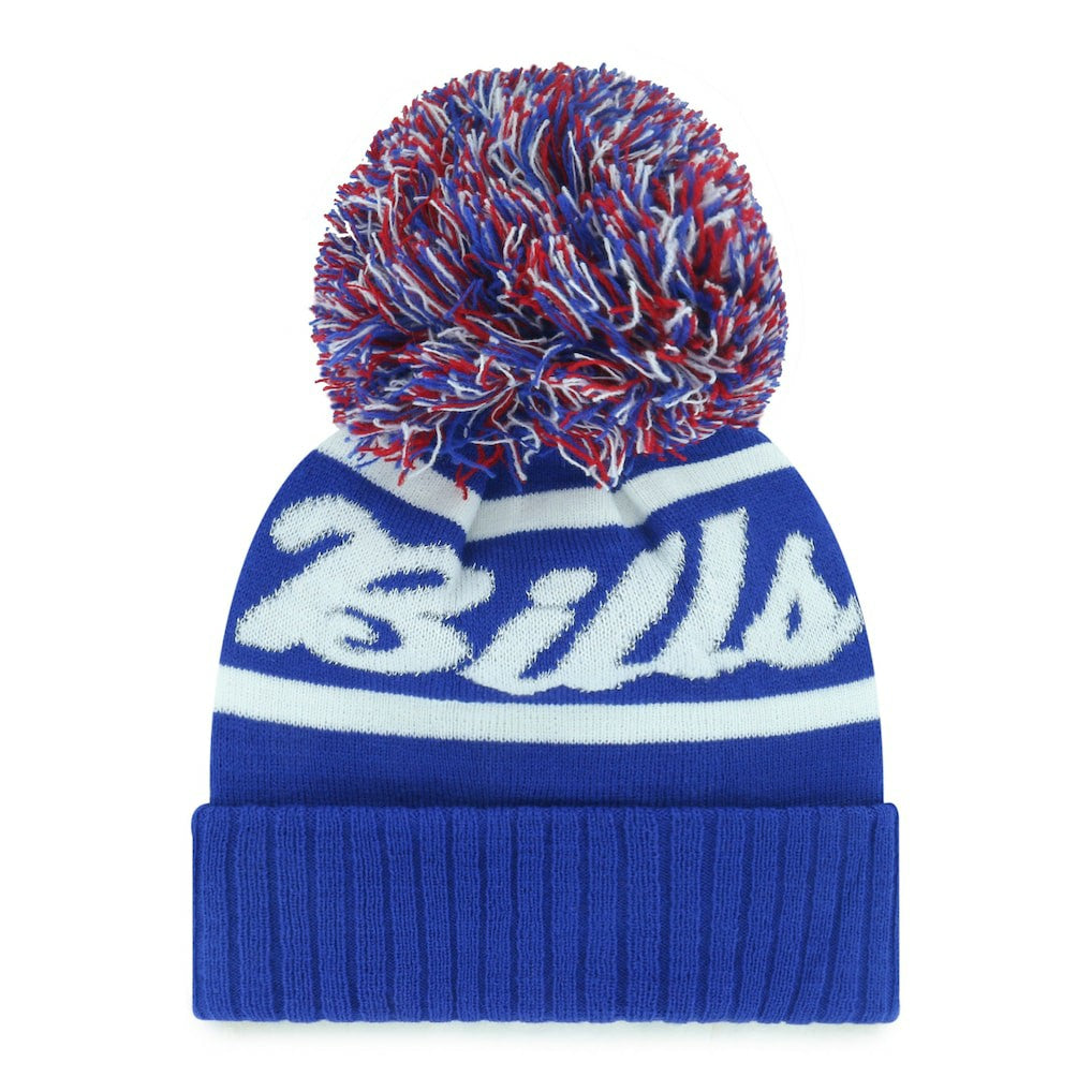 '47 Women's Spirited Cuffed Knit Hat with Pom - Buffalo Bills Hats