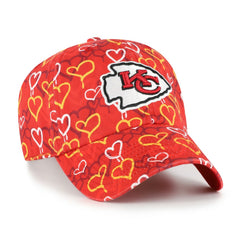 '47 Girls Youth Mural Clean Up Adjustable Hat - Kansas City Chiefs Hats
