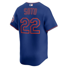 Royal Juan Soto New York Mets Nike Alternate Limited Player Jersey