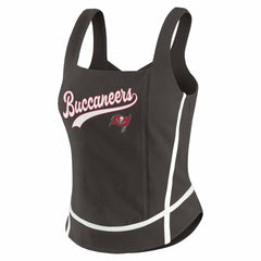 WEAR by Erin Andrews Women's Square Neck Tank Top - Tampa Bay Buccaneers Tops