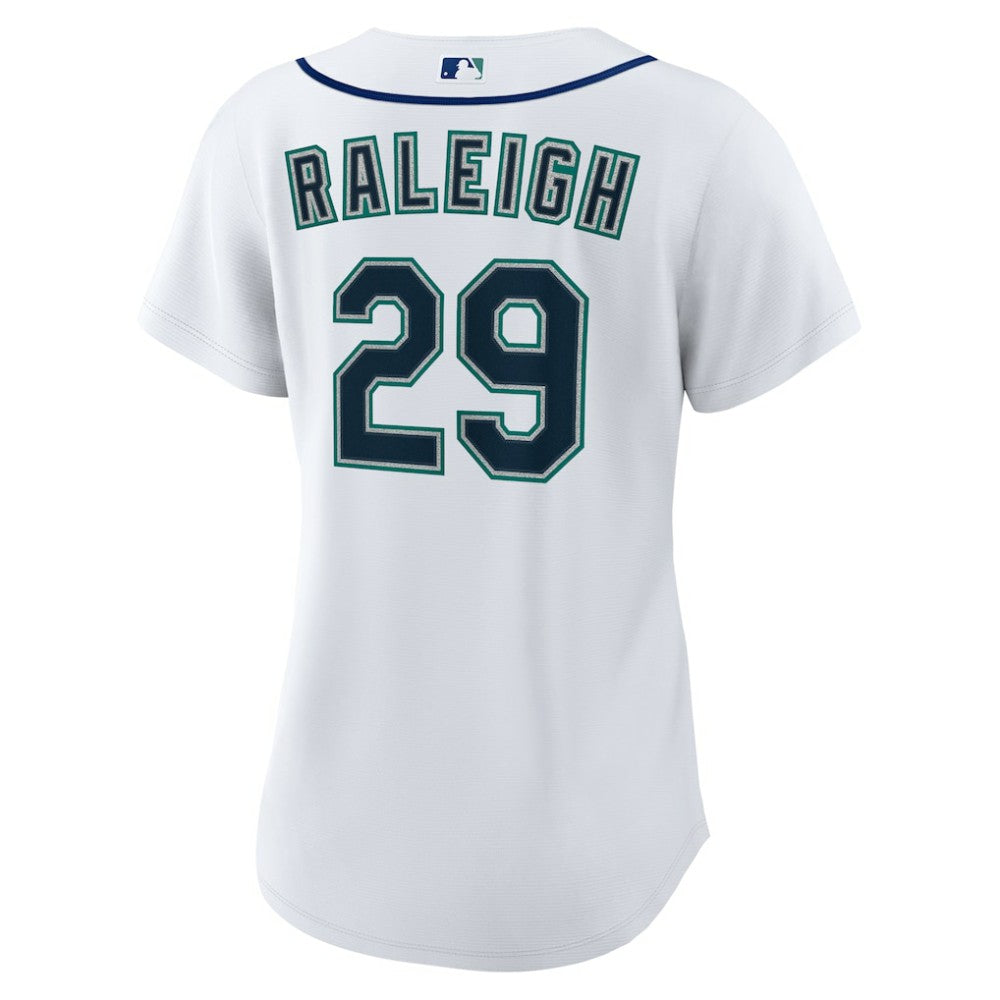 White Cal Raleigh Seattle Mariners Nike Women's Home Replica Jersey