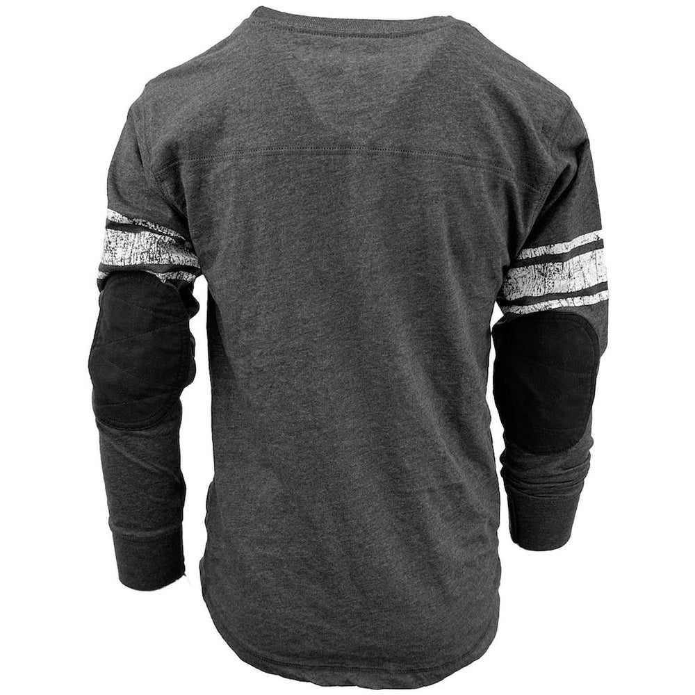 Wes & Willy Youth Football Long Sleeve T-Shirt - New Orleans Saints T-shirts