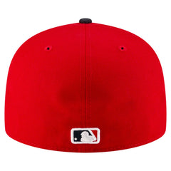 Red/Black Cleveland Guardians New Era  Authentic Collection On Field 59FIFTY Fitted Hat