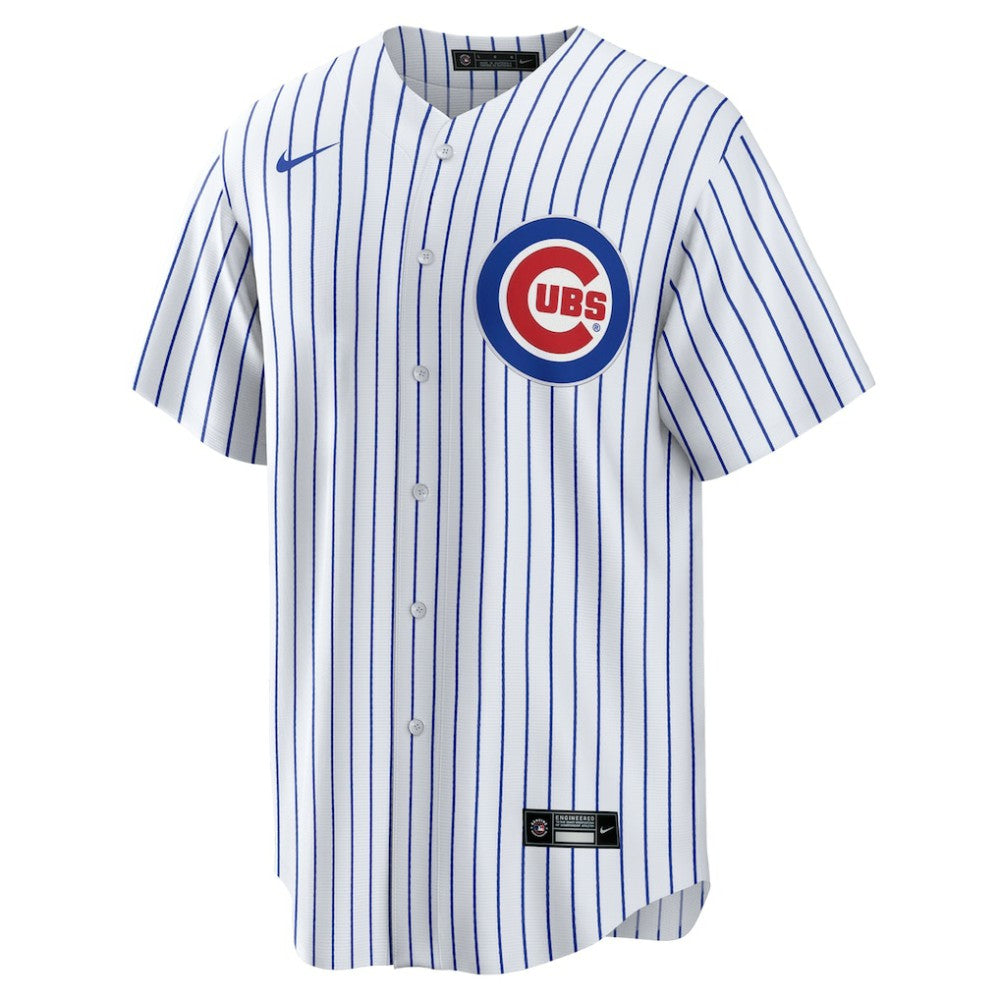 White Kyle Tucker Chicago Cubs Nike Home Replica Player Jersey