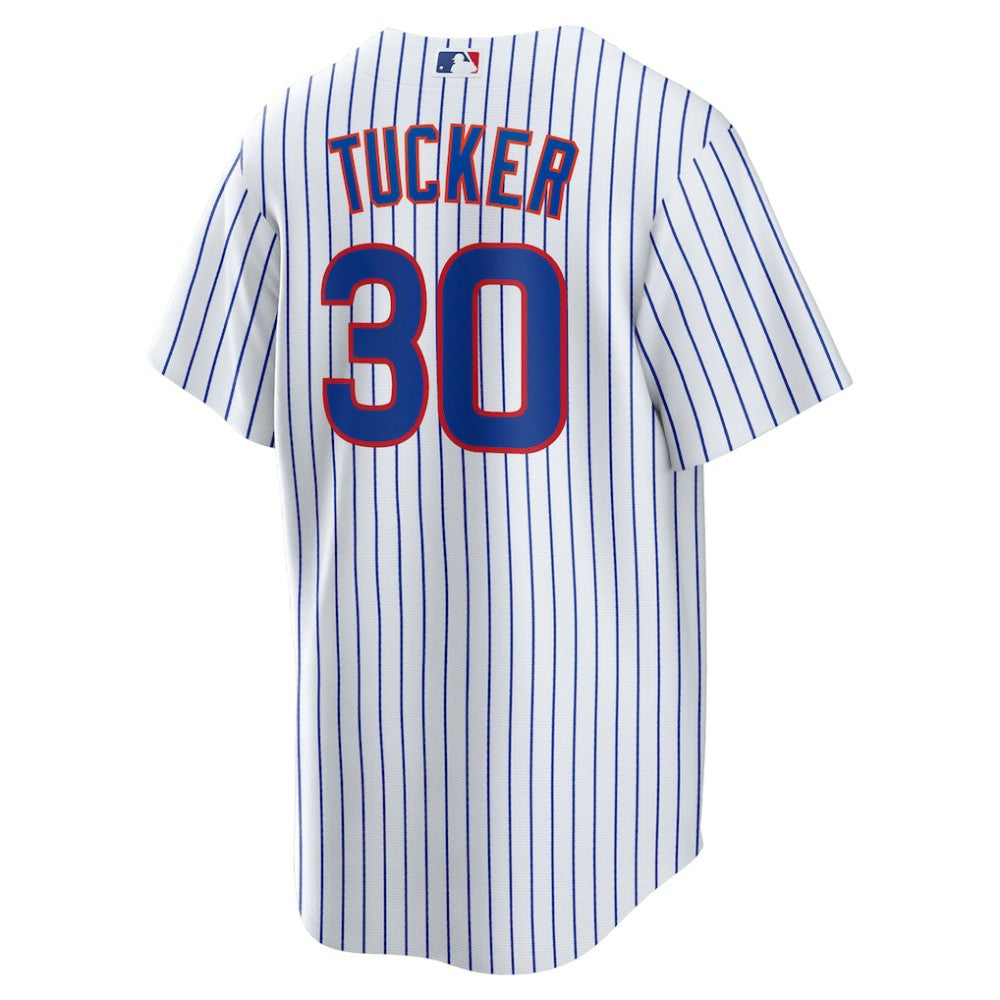 White Kyle Tucker Chicago Cubs Nike Home Replica Player Jersey