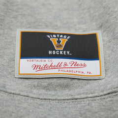 NHL Philadelphia Flyers Mitchell & Ness Women's Logo Lightweight Pullover Sweatshirt