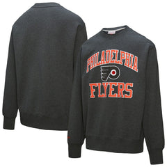NHL Philadelphia Flyers Mitchell & Ness Playoff Win Fleece Pullover Sweatshirt