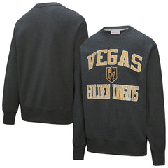 NHL Vegas Golden Knights Mitchell & Ness Playoff Win Fleece Pullover Sweatshirt