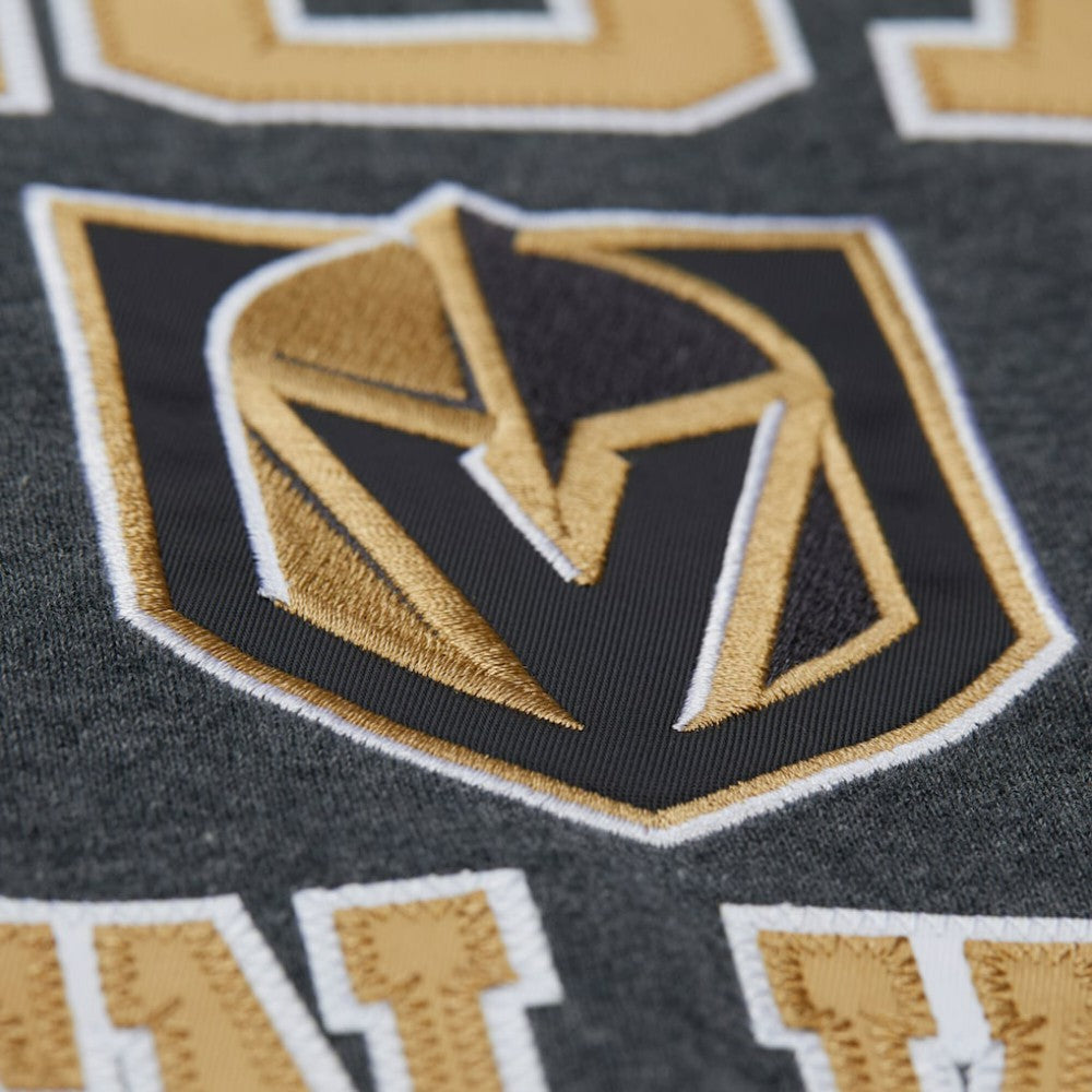 NHL Vegas Golden Knights Mitchell & Ness Playoff Win Fleece Pullover Sweatshirt