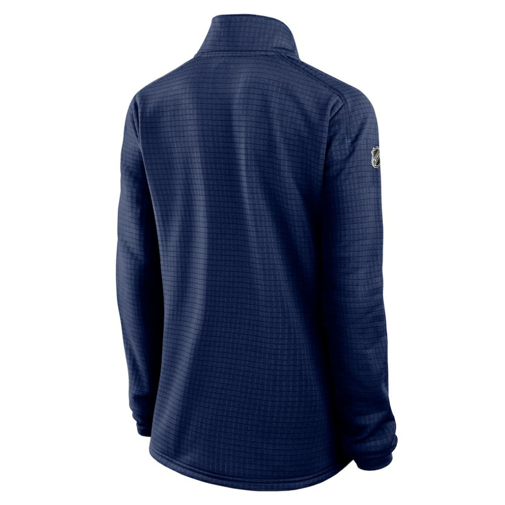 NHL Winnipeg Jets Fanatics Women's Authentic Pro Rink Quarter-Zip Pullover
