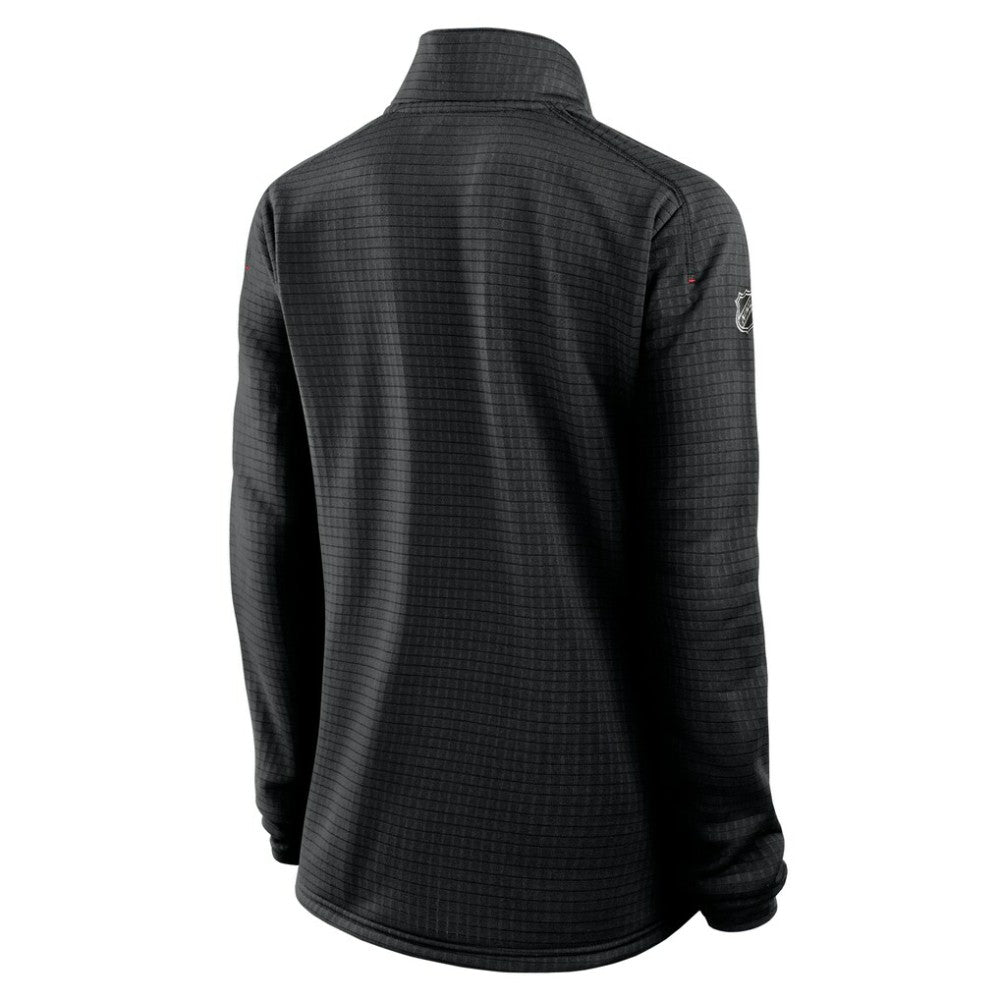 NHL Chicago Blackhawks Fanatics Women's Authentic Pro Rink Quarter-Zip Pullover