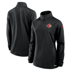 NHL Ottawa Senators Fanatics Women's Authentic Pro Rink Quarter-Zip Pullover