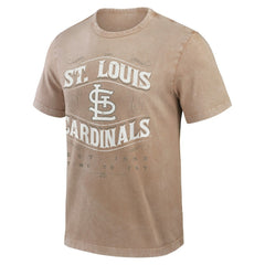 Tan St. Louis Cardinals Darius Rucker Collection by Fanatics Sun Faded T-Shirt