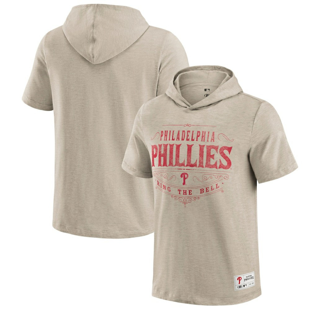 Tan Philadelphia Phillies Darius Rucker Collection by Fanatics Hooded T-Shirt