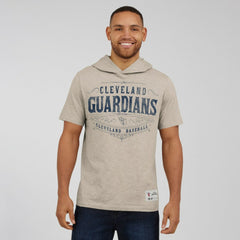 Tan Cleveland Guardians Darius Rucker Collection by Fanatics Hooded T-Shirt