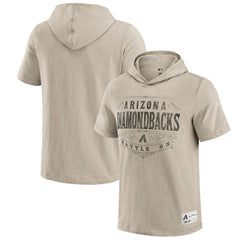 Tan Arizona Diamondbacks Darius Rucker Collection by Fanatics Hooded T-Shirt