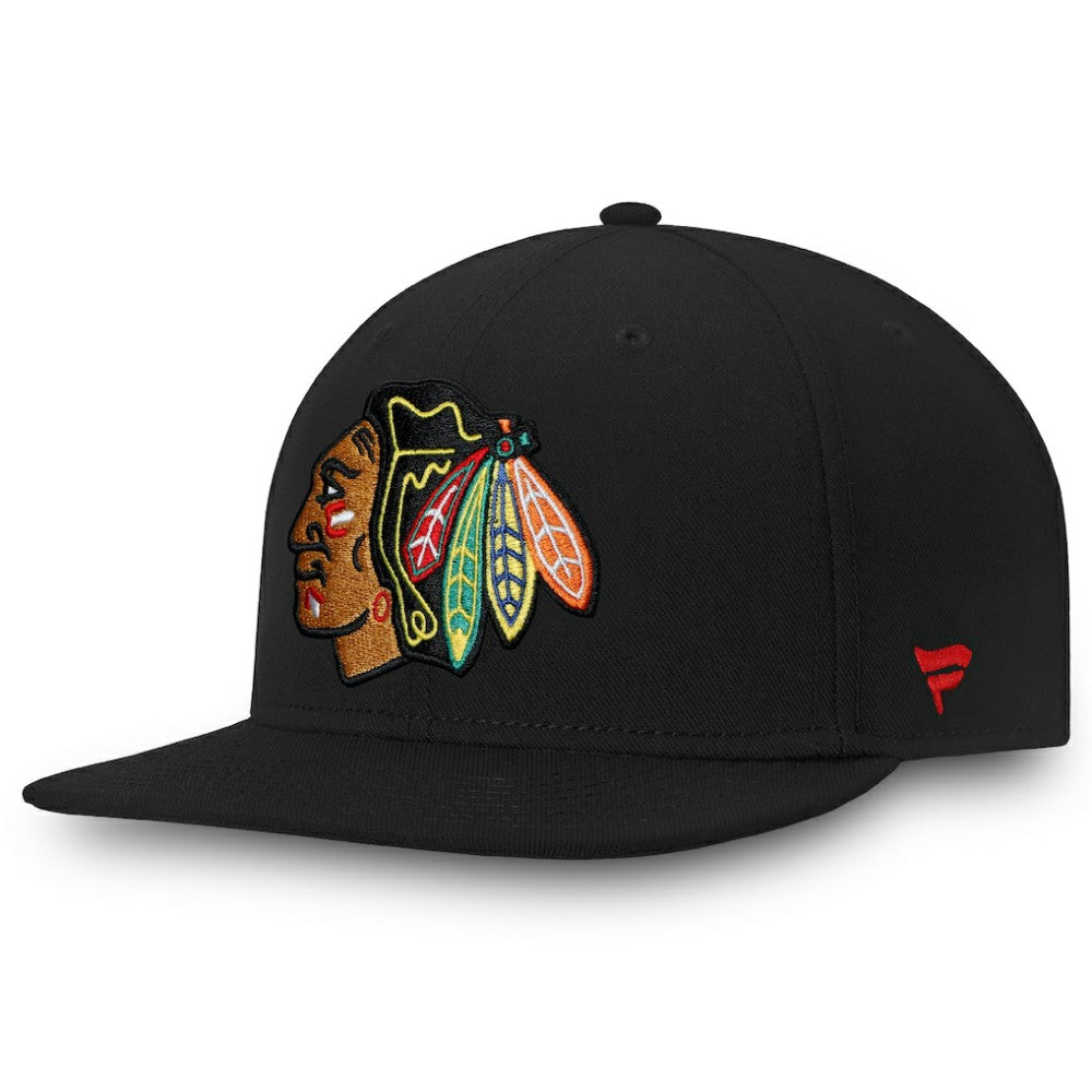 NHL Chicago Blackhawks Fanatics Core Fitted Hat