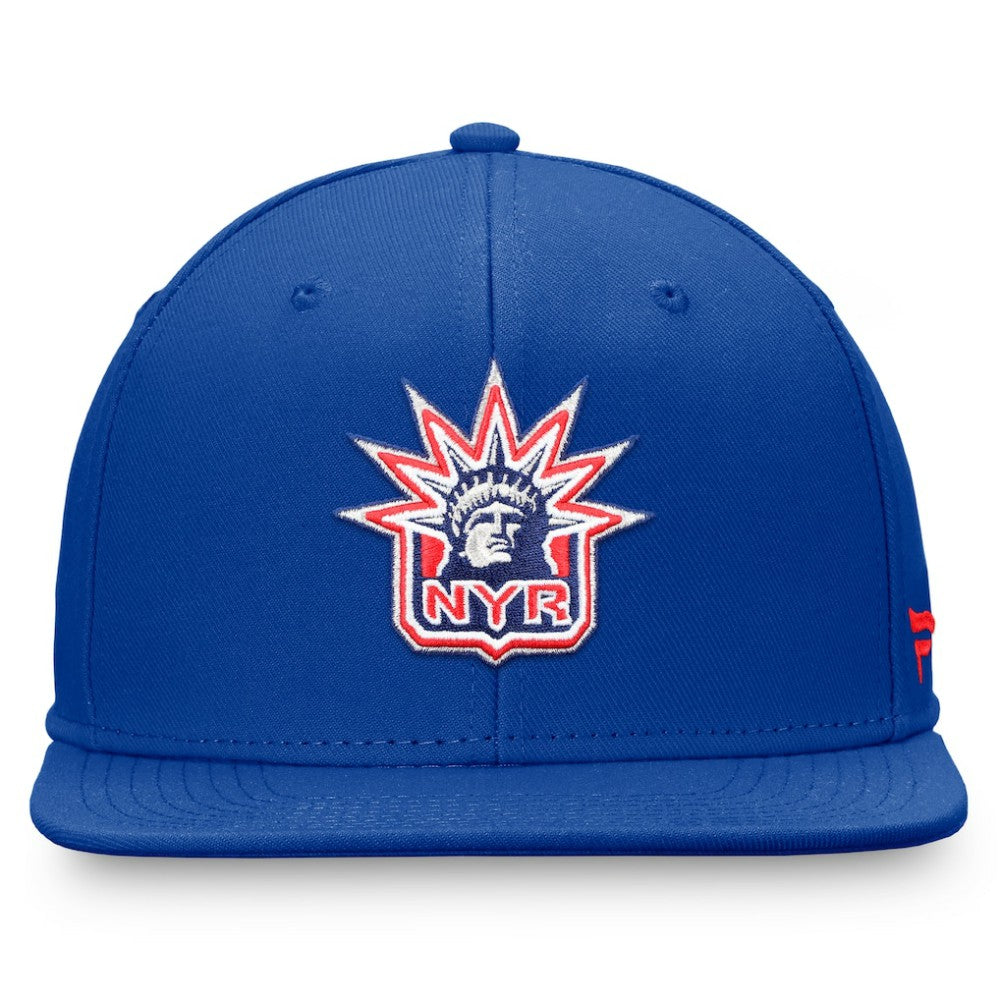 NHL New York Rangers Fanatics Team Logo Fitted Hat