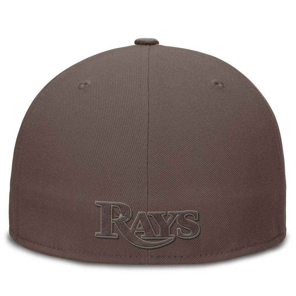 Brown Tampa Bay Rays Nike True Statement 20th AnniversaryPerformance Fitted Hat