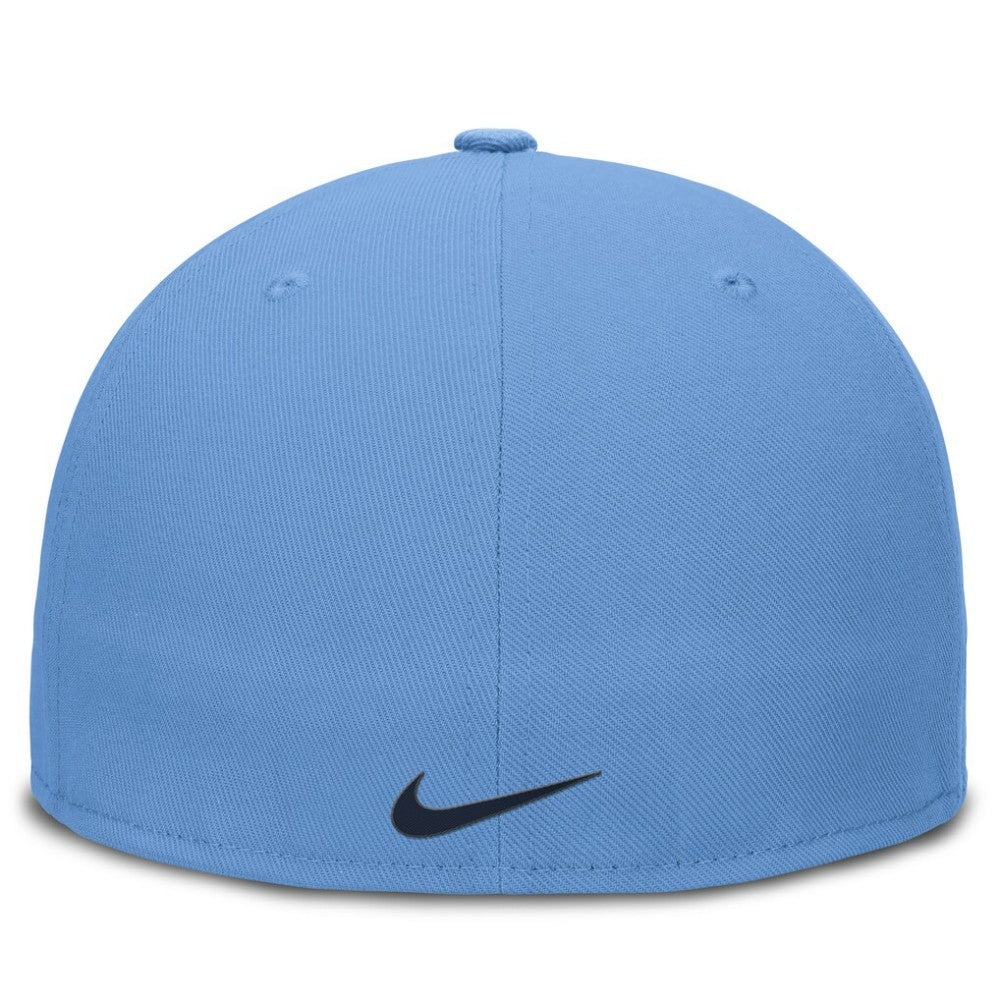 Light Blue Tampa Bay Rays Nike True Round Bill Performance Fitted Hat